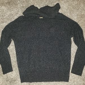 Dark Grey Michael Kors Cowl Neck Sweater